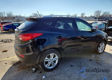 2012 Hyundai Tucson Gls from USA, damaged, VIN KM8JU3AC7CU349958